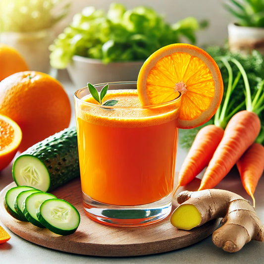 Orange-Carrot-Ginger Detox Juice